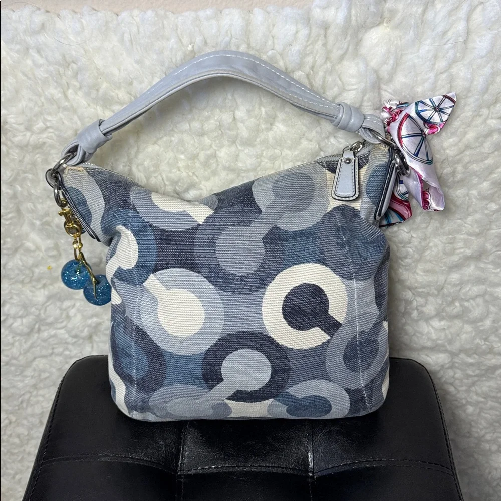 Coach Kristin Denim Graphic op art - Picture 2 of 9